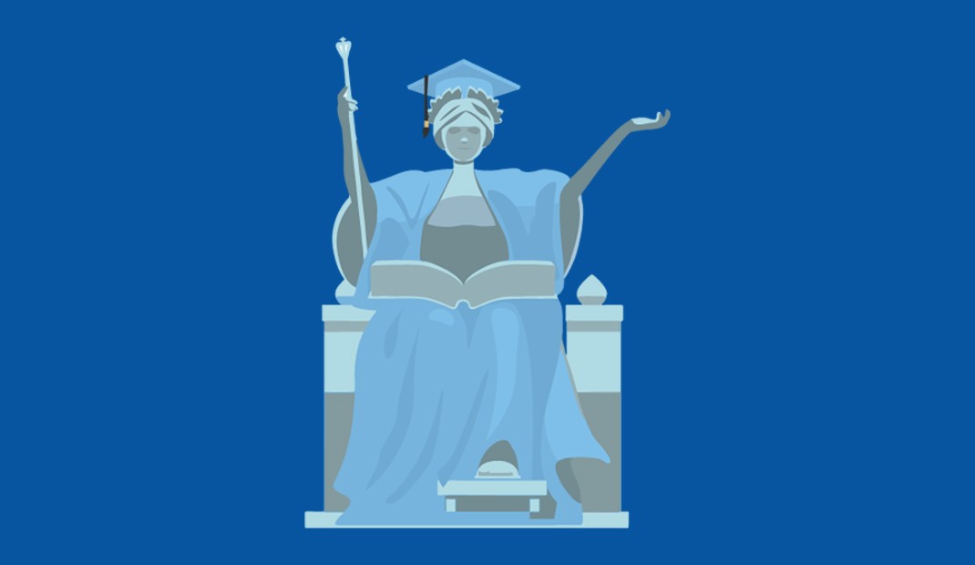 ALMA in cap and gown