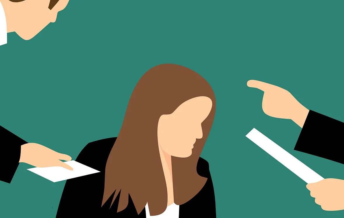 Drawing of a Woman in the Workplace