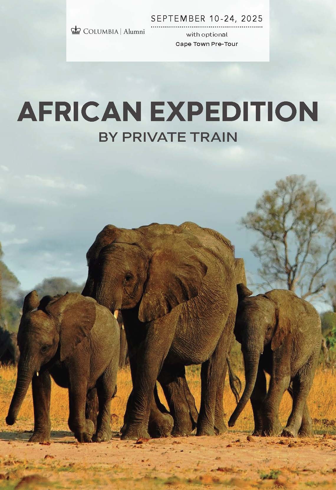 African Expedition Train 2025 Brochure