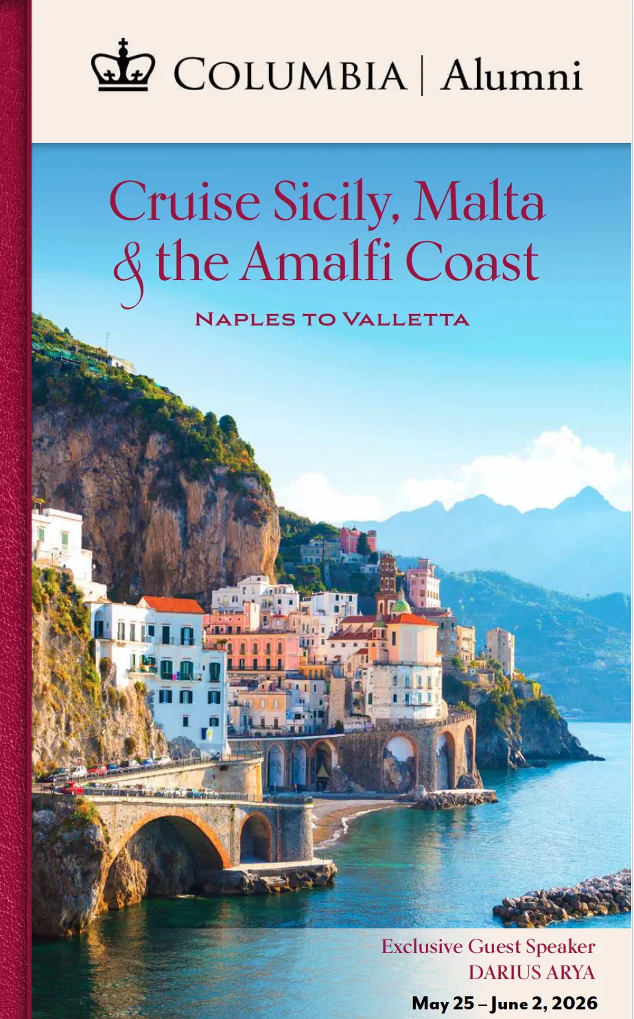 Cruise Sicily Malta and the Amalfi Coast 2026 e-Brochure