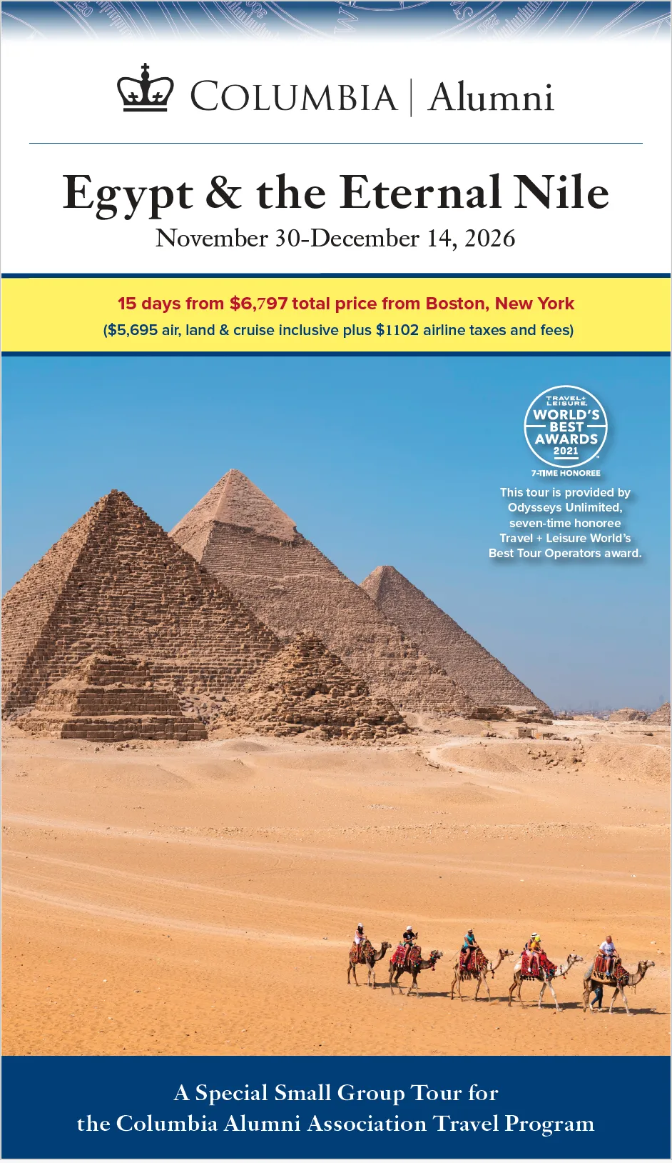 Egypt & the Eternal Nile 2026 e-brochure