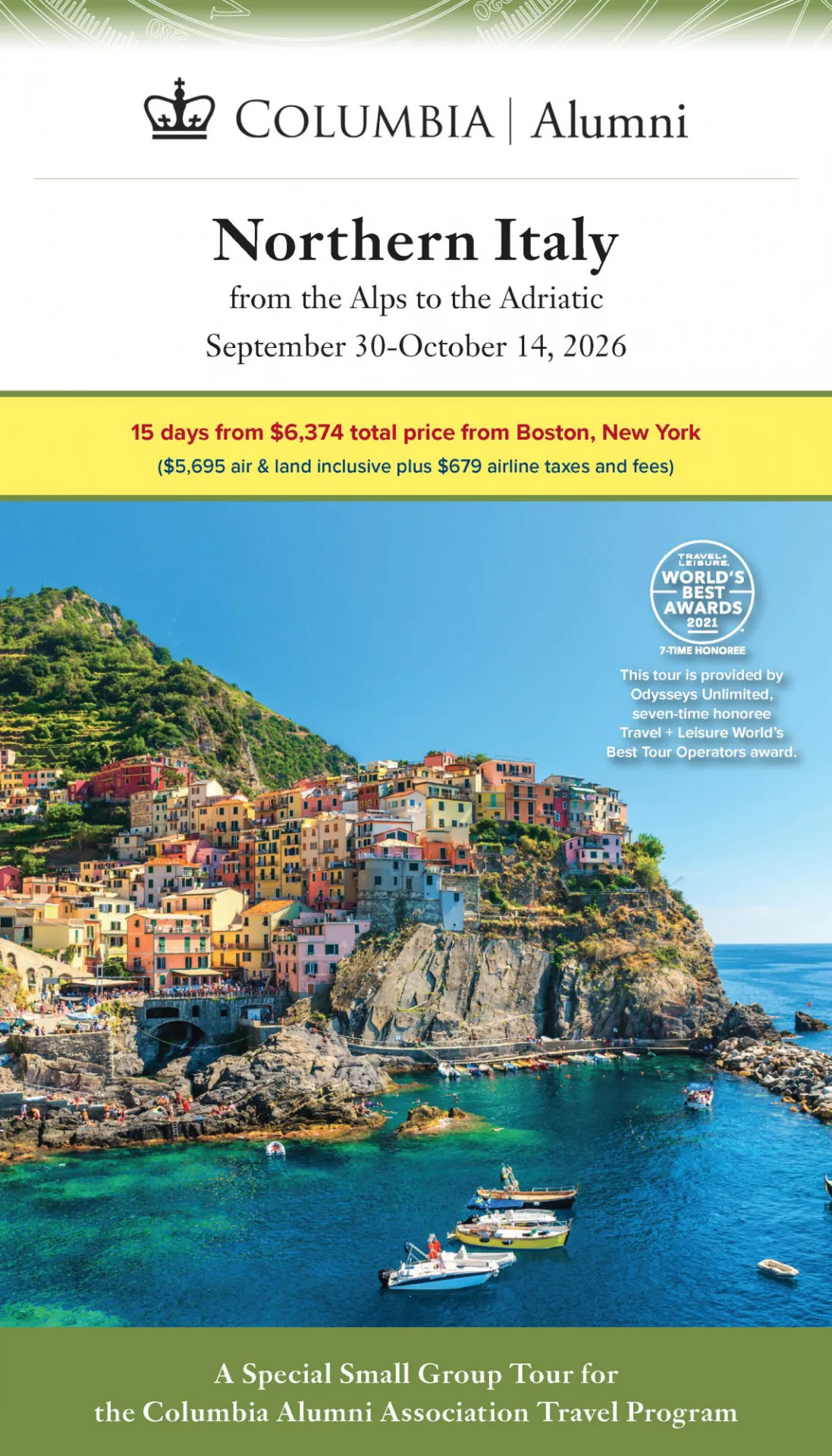 Northern Italy 2026 e-brochure