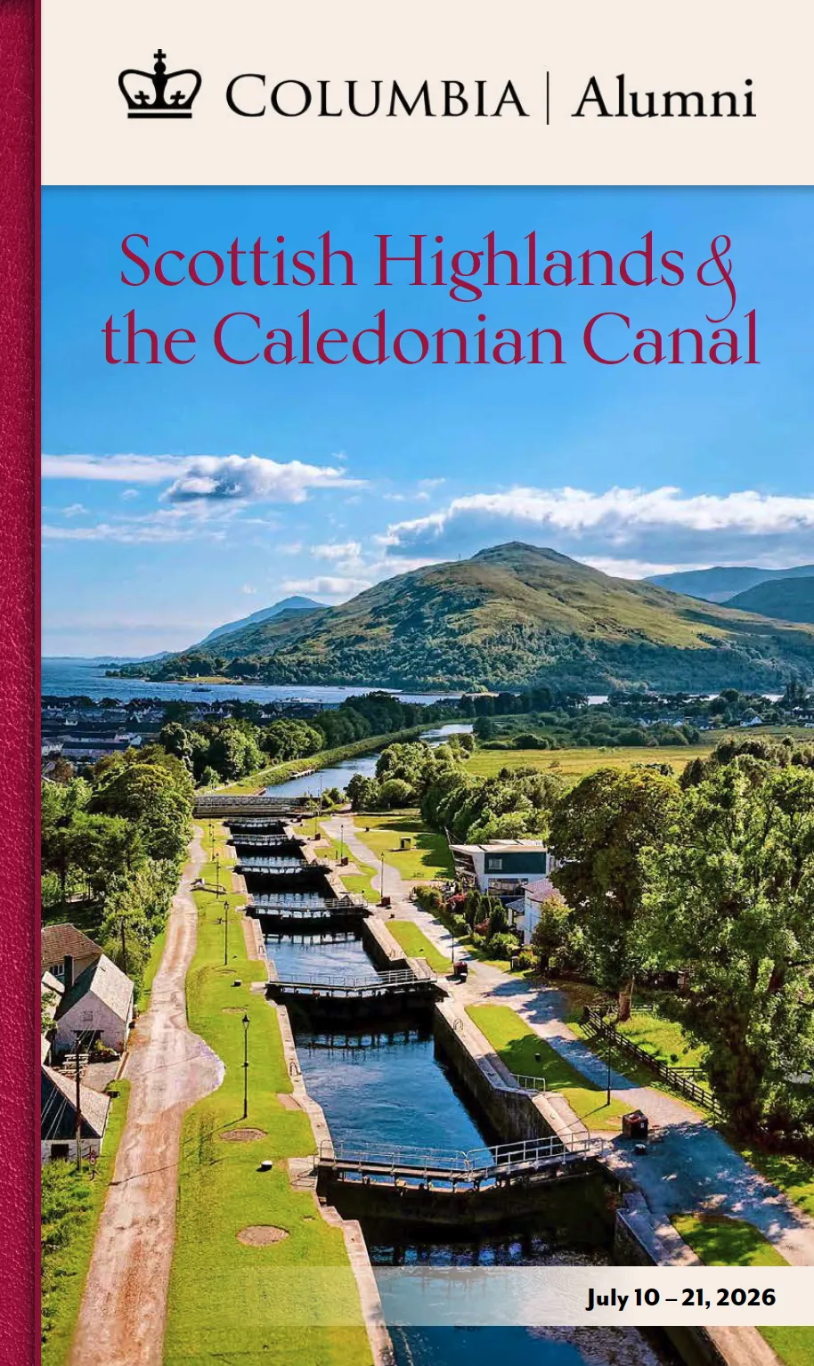 Please Click for e-Brochure - Scottish Highlands and the Caledonian Canal | July 10 - 21, 2026