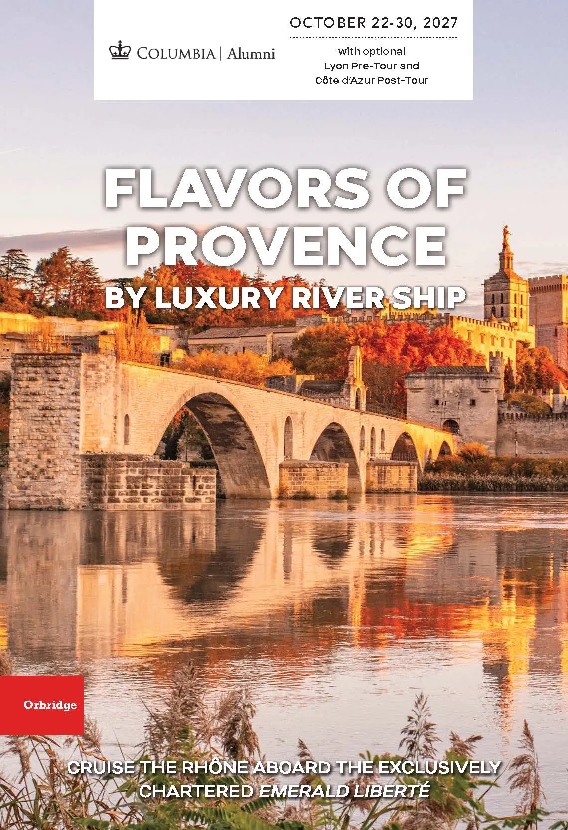 Brochures & Reservation Forms - Flavors of Provence | October 22 - 30, 2027