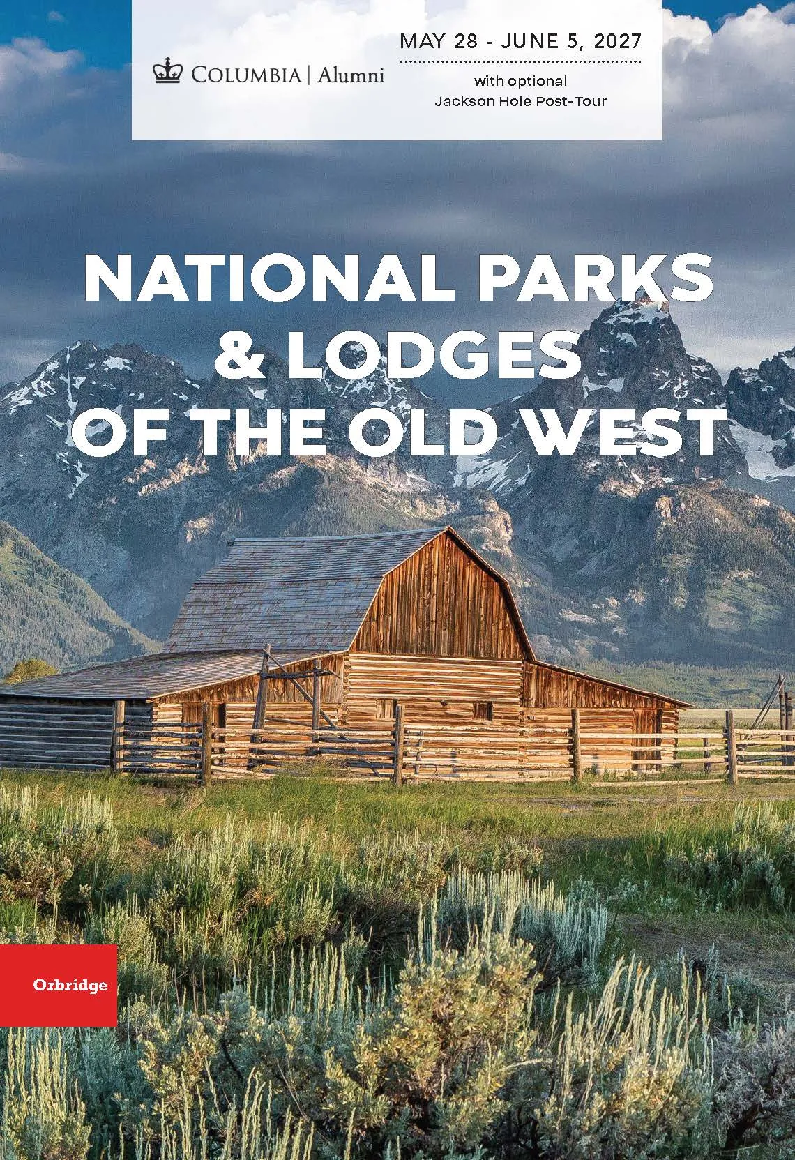 National Parks Old West 2027 e-brochure