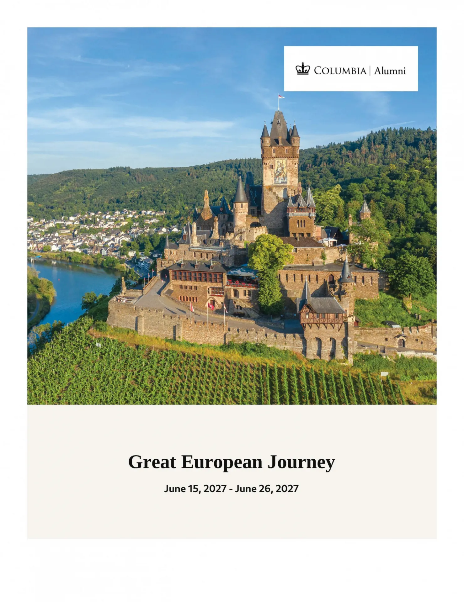 Great European Journey 2027 E-Brochure