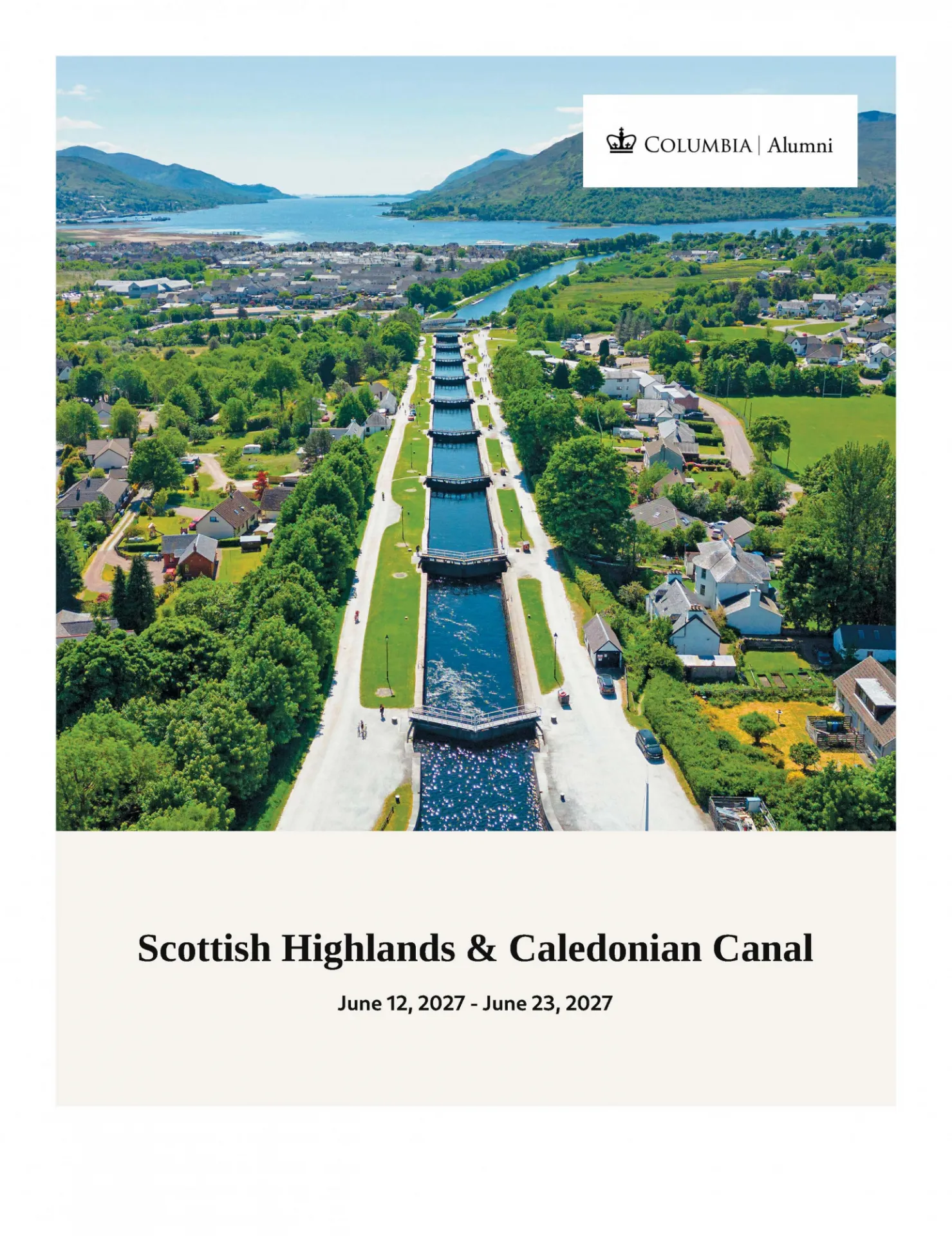 Scottish Highlands Caledonian Canal 2027 e-brochure