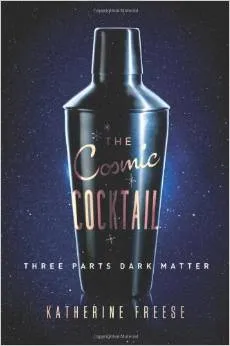 Book cover with a dark purple background and a black cocktail shaker with the book title printed over it.