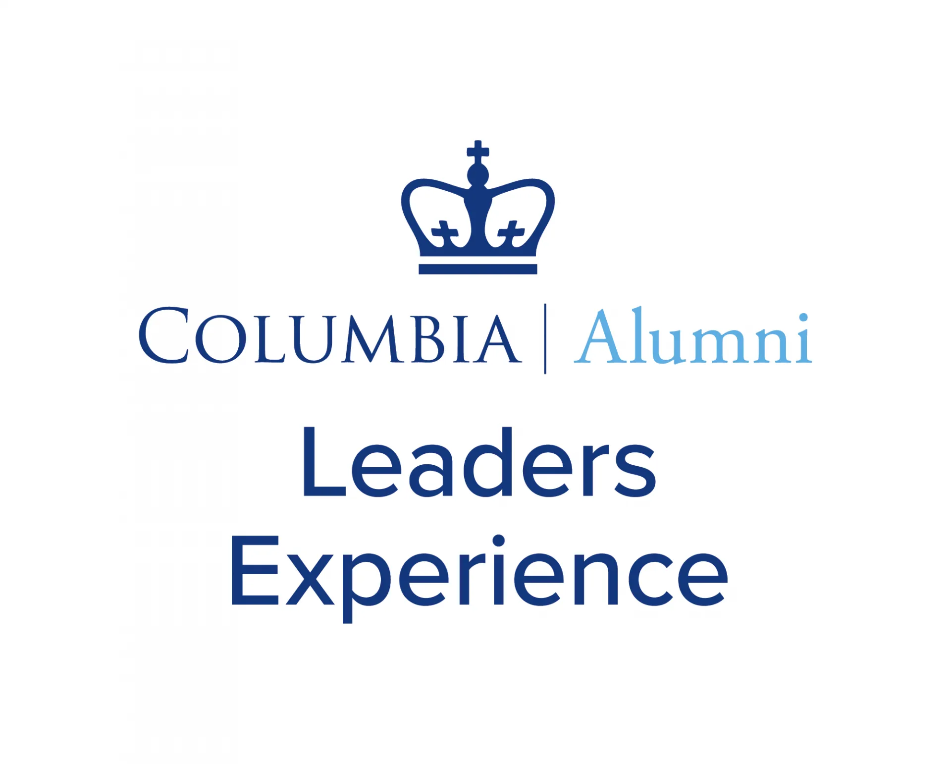 Leaders Experience Logo on White background