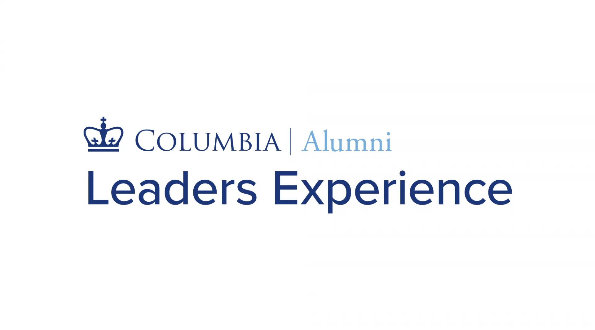 Leaders Experience Logo on White background