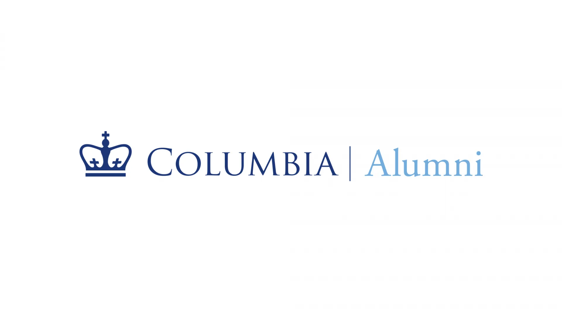 Horizontal logo dark and light blue type on white background.
