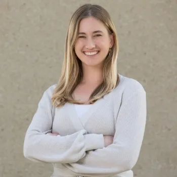 Headshot of Campbell winner Celeste Woloshyn